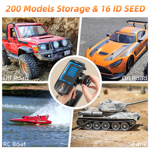 RadioLink RC8X Émetteur <span class=keywords><strong>radio</strong></span> <span class=keywords><strong>RC</strong></span> 2,4 GHz 8-16 canaux avec écran tactile IPS et télémetrie pour voiture <span class=keywords><strong>RC</strong></span>, bateau, crawler, robot - Product Image 6