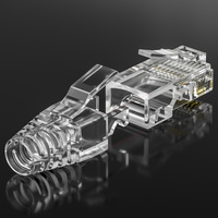 XL-711 RJ45-Steckverbinder Modular Plug Boot Jacket Telecom-Teile mit staub dichter Abdeckung XL-711 staub dichter Abdeckung