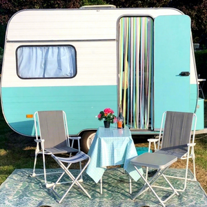 Chariot multifonctionnel remorquable en fibre de verre et aluminium pour glaces, fruits, beignets, bonbons et hot-dogs, idéal pour l'extérieur - Fabriqué en Chine - Product Image 1