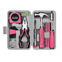 Kit d'outils ménagers vert Xi Meng 59 pièces : Clé Allen, tournevis, pinces, mètre ruban, clés hexagonales – Outils combinés pour réparations domestiques