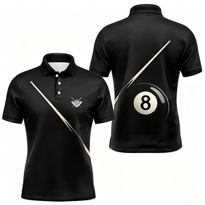 Camicia da uomo S.Q.<span class=keywords><strong>F</strong></span>. vintage <span class=keywords><strong>a</strong></span> vestibilità regolare 100% cotone con stampa <span class=keywords><strong>a</strong></span> scacchi e sfere da biliardo colorate effetto schizzi di fulmini - Product Image 6