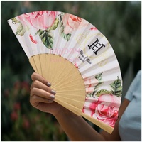 Éventail en bois espagnol professionnel, écologique, motifs personnalisés, bonne qualité, Randomfans Crafts RD-W20 Zhejiang