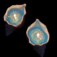 Muschelförmige Duftkerze, Meeresfeuerwerk, kreative handgemachte Duftkerze aus Gelee-Wachs mit Meeresmuschel-Design als Geschenk