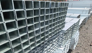 Tuyau en acier carré galvanisé à chaud de longueur personnalisée pour les structures de maisons préfabriquées - Product Image 2