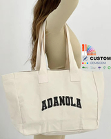 Mode en gros surdimensionné femmes grand week-end épicerie 100% toile coton lourd Shopping Gym fourre-tout sac à main pour les femmes