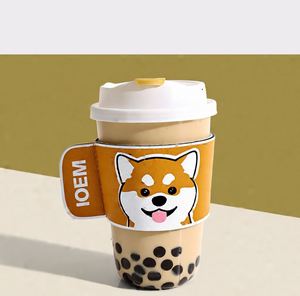 Customized Neoprene Can <b>Cooler</b> Milktea Cup <b>Cooler</b> for Keep Cold on Refreshment - Product Image 1
