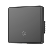 Interruptor Inteligente WiFi Zigbee Lanbon, Panel Táctil, Sin Cable Neutro, 2 Botones, 3 Vías, Control Multi-escena, Compatible con Smart Life para App