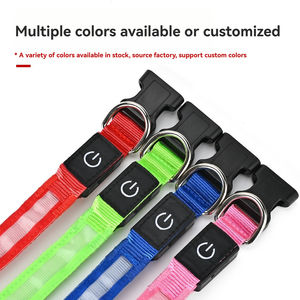 <span class=keywords><strong>Collar</strong></span> de Perro con Luces <span class=keywords><strong>LED</strong></span> Recargables de Alta Calidad, Ajustable, de Nailon, Brillante, Luminoso, Intermitente, de Lujo - Product Image 5