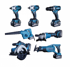 Juego de Herramientas Eléctricas BAozun Ct-302 de 118 Piezas, Taladro Eléctrico de 21V con Motor de Litio sin Escobillas, Diseño Inalámbrico Portátil de Aleación de Aluminio - Product Image 1