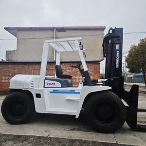 Montacargas TCM de Bajo Precio en Buenas Condiciones, Montacargas Diésel TCM Usado de 10 Toneladas en Venta - Product Image 5