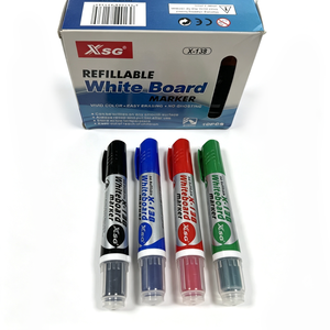 X-138 Whiteboard Erasing Marker <b>Refill</b> Ink Red Blue Black Ink Drawing Refillable Whiteboard Marker <b>Pen</b> - Product Image 3