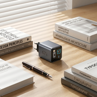 Charger HP Multiport USB KYT 67W Grosir, Adaptor Pengisian Cepat dengan Layar Digital