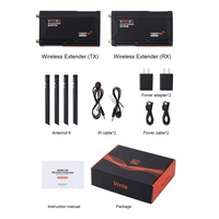 Transmetteur et récepteur HDMI sans fil longue distance 820FT Kit d'extension vidéo sans latence prise en charge de la caméra d'ordinateur portable vers HDTV