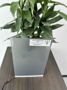 Película Inteligente PDLC Ecológica <span class=keywords><strong>WINCENT</strong></span>, Cristal Líquido con Tinte, 2MIL, Privacidad Conmutable, Bloqueo UV del 99%, para Muebles de Oficina, Hospitales y Vidrio - Product Image 5