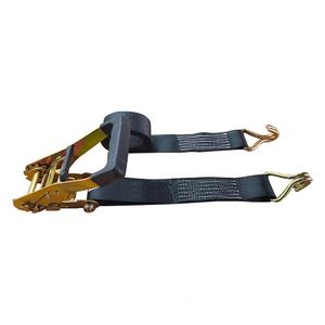 Ratchet Tie xuống dây đai hàng hóa lashing 5000kgs cao su <span class=keywords><strong>T</strong></span> xử lý Ratchet dây đeo 50mm Ratchet Tie downs - Product Image 3