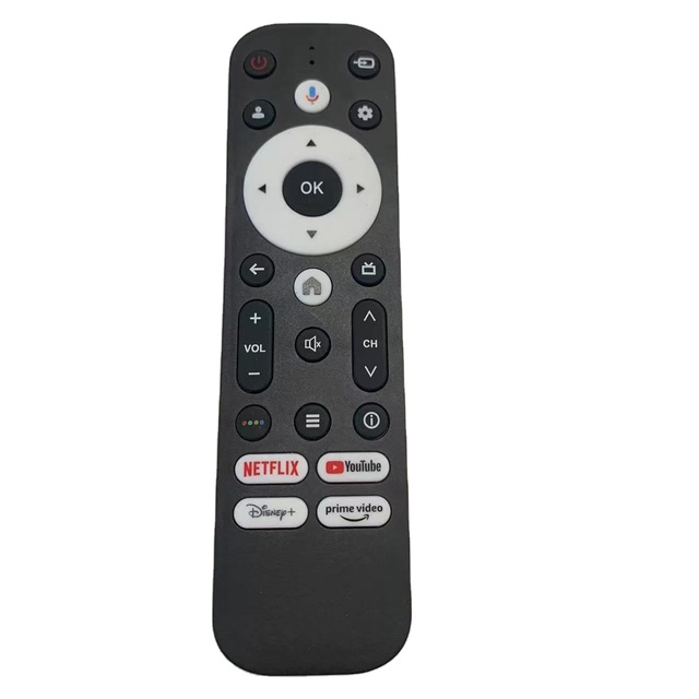 New Customized BLE Remote Control Functionfor Tv Box with Voice Control Smart TV Remote Control Voice Remote with 25 Buttons