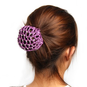 Couverture de chignon en strass faite à la main Crochet <span class=keywords><strong>Snood</strong></span> filet à cheveux avec diamant <span class=keywords><strong>tricot</strong></span>é accessoires de cheveux <span class=keywords><strong>pour</strong></span> femmes filles Ballet danse patinage - Product Image 6