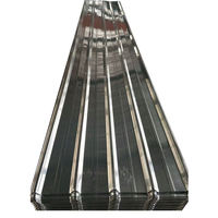 Tôle Ondulée Galvanisée BGW 34 GI Prix Bas, Jauge 24 26 28, Feuille de Toiture en Zinc Ondulé