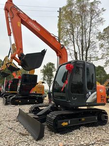 Mini pelle Hitachi ZX75US d'occasion de haute qualité Certificat CE EPA à bas prix D'autres modèles incluent Zaxis70 Zx70 Zx55 Zx60 Zx120 - Product Image 2