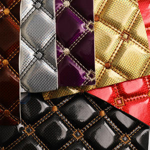 Hochwertiges Luxus besticktes geste pptes Leder für Autos itz bezüge Sofa garnitur aus Massage stuhl bezug - Product Image 3