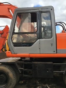 Excavadora de ruedas Hitachi EX160WD usada, excavadoras de ruedas Hitachi - Product Image 3