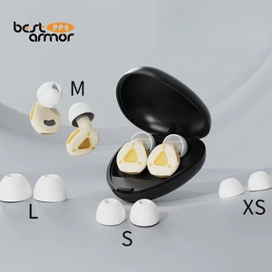 Tappi per Orecchie Triangolari in Silicone ad Alte Prestazioni, Riduzione del Rumore, Riutilizzabili, per Dormire, Contro il Russamento, per Chi Dorme di Lato, Certificati CE - Product Image 5