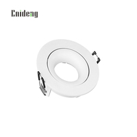 Support de fixation moderne pour spot encastré de plafond, cadre de 90 mm pour ampoules MR16 GU10, 220V AC
