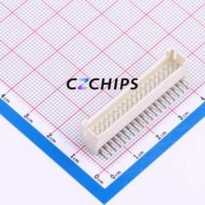 HC-PHB-2*19AW-05 Wire-to-Board Pin Header Bent Lead Through Hole,P=2mm Connector 2x19P 2mm Right Angle Insert 38P - Product Image 1