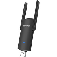 COMFAST CF-924AC V2  Adaptador Wifi Inalámbrico de Doble Banda de 1300Mbps Gigabit 2.4/5.8GHz USB3.0