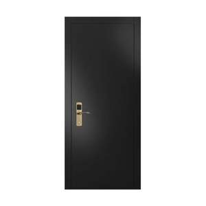 Puerta Interior de Madera Resistente con Diseño Simple Personalizado al por Mayor, Plana con Herrajes, Método de Apertura Manual - Product Image 5