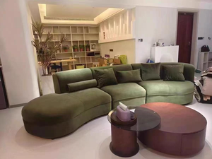 2026 GEDO Divano a Tre Posti Curvo Moderno, Personalizzato con un Bellissimo Design per Soggiorno - Product Image 6