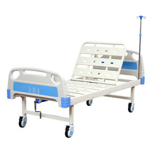 HICOMED, precio barato, una manivela, Manual <span class=keywords><strong>de</strong></span> Material ABS, <span class=keywords><strong>camas</strong></span> médicas en <span class=keywords><strong>alquiler</strong></span>, cama <span class=keywords><strong>de</strong></span> Hospital Manual <span class=keywords><strong>de</strong></span> 1 función para pacientes - Product Image 2