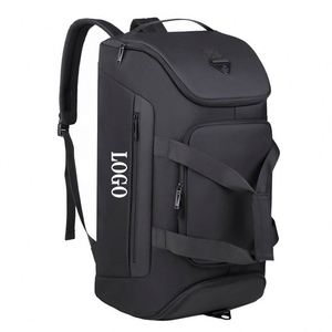 Factory Custom Large Capacity Multifunction Travel Bags Waterproof Duffle Bag Durable Sports Gym <b>Backpack</b> With Shoe Compartment - Product Image 3