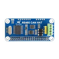 Modul HAT RS485 CAN BUS untuk RasPi Raspberry Pi Zero 2 W Pi5 Papan Ekspansi 3 Model B 4 4B 5 Aksesoris Proyek