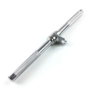 HALA-BA143 Home Gym Attachment WorkoutRevolving Straight Bar With Chromed <strong>Gripps</strong> - Product Image 3
