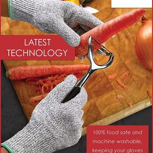 Gants de travail anti-coupure industriels en HPPE pour la cuisine et l'extérieur, gants de travail confortables résistants aux coupures - Product Image 6