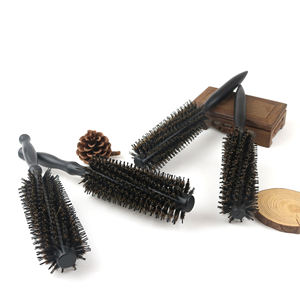 Brosse à cheveux ronde pour salon de coiffure, peigne de coiffure pour hommes - Product Image 5