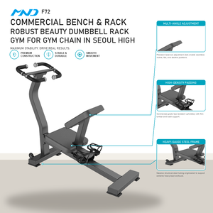 Rack per Manubri Commerciale Economico MND Fitness, Attrezzatura da Palestra per Distributori all'Ingrosso, Resistente - Product Image 1
