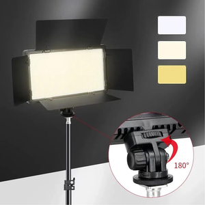 Panneau lumineux LED vidéo amélioré avec trépied, bicolore et à intensité variable pour la photographie en studio et le tournage vidéo - Product Image 3