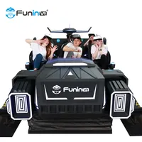 FuninVR - Space Ship Design 9D Cinema Virtual Reality Driving Simulation Rides Game Machine