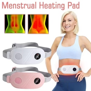 Menstrual <b>Heating</b> <b>Pad</b> Belt Abdominal Massage to Relieve Pain Period Pain Relief Device - Product Image 3