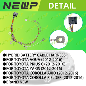 Cableado de Batería <span class=keywords><strong>para</strong></span> Autos Híbridos NEWP, Arnés de Cables <span class=keywords><strong>para</strong></span> Toyota AQUA, Prius C, Corolla Axio, Fielder, Yaris 2012-2016 - Product Image 2