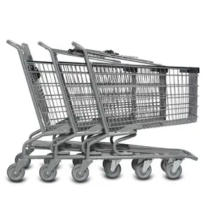 2023 핫 세일 슈퍼마켓 쇼핑 트롤리 카트 휴대용 접이식 쇼핑 카트