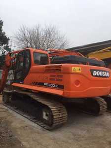 Excavadora de cadenas DOOSAN DX300LC usada, 30 toneladas, excelente estado, martillo hidráulico, motor, bomba, cojinete, modelo 2022, certificación CE - Product Image 1