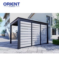 Moderne Outdoor-Aluminium-Motorisierte Lamellenpergola-Systeme Einfach zu Montieren