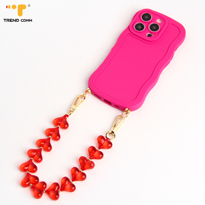 Custodia per telefono cellulare in acrilico TPU rosa personalizzabile per <span class=keywords><strong>iPhone</strong></span> 15 Pro Max Plus 30 x s Promax con Design sportivo 30 Love - Product Image 5