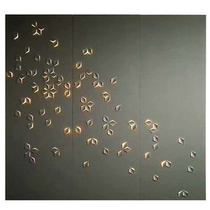 لوحة حائط خلفية بنمط كلاسيكي منقوشة ثلاثية الأبعاد مخصصة من المصنع لغرفة المعيشة وغرفة النوم وقاعة للرطوبة ومقاومة للحريق مقاومة للماء - Product Image 2