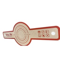 Tapis de cuisson en silicone Platinum Oven Gourmet 56*21CM à longue poignée, écologique, antistatique, antiadhésif et résistant à la chaleur