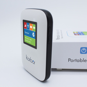 เราเตอร์พกพา Karbor4g Pocket WiFi 4G พร้อมช่องใส่ซิมการ์ด  เราเตอร์ไวไฟขนาดเล็กพกพาสำหรับใช้งานนอกสถานที่ - Product Image 1