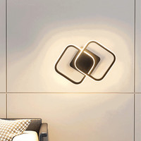 Plafonnier mural LED moderne blanc 35W à changement de couleur par interrupteur pour salon, chambre et couloir